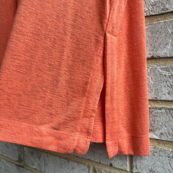 Chico's Weekends Short Sleeve Tie Neck Stretch Tee Shirt Women's Size 3 (XL) - Picture 7 of 8